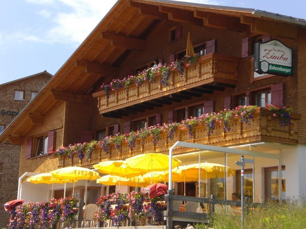Hotel-Gasthof Zimba Damüls Exterior foto